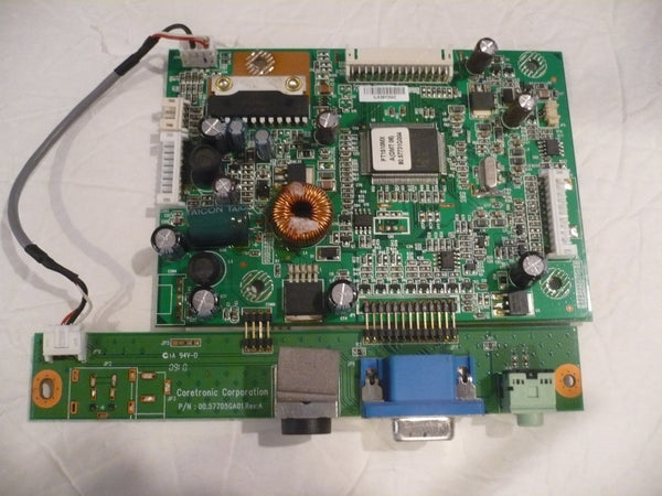 PLANAR PT1510MX-BK MONITOR MAINBOARD 00.57705GA01 / ILA3820042