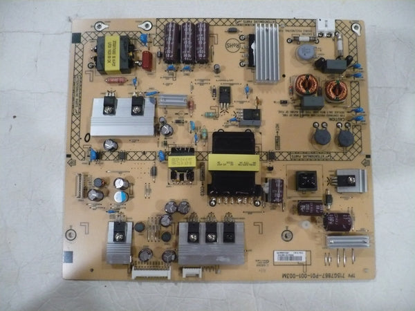 SHARP PN-Y665 MONITOR SUPPLY BOARD 715G7867-P01-001-003M