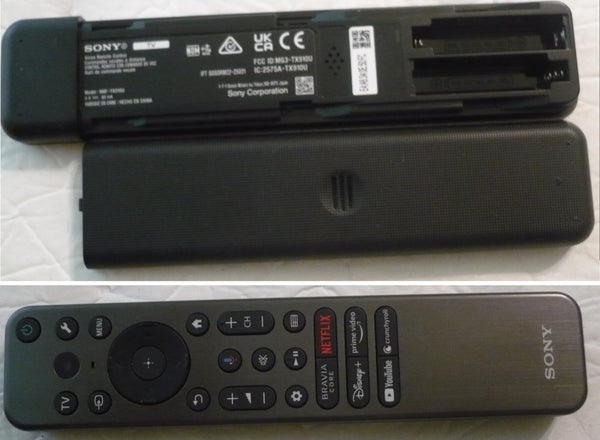 SONYXR85X90CL, XR85X90CL, XR85X90L, XR85X90L, XR85X93LORIGINAL SMART BACKLIT VOICE REMOTERMF TX910U