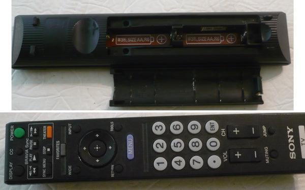SONY KDL-46S5100, KDL-46V5100, KDL-46VL150, KDL-52S5100, KDL-52V5100 ORIGINAL SMART TV REMOTE, RM YD028