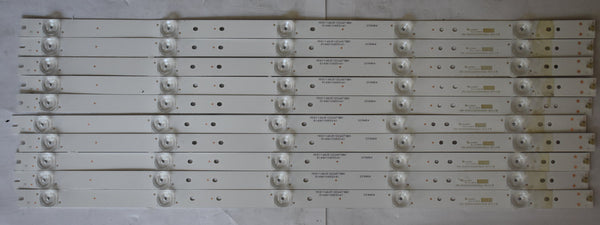 HAIER 55UGX3500 TV LED STRIPS(10) SET 209464 / CRH-B55K2303005106AG-REV1.3 W