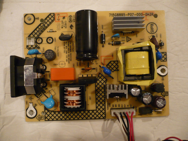 HP E243I MONITOR POWER SUPPLY BOARD 715G8895-P02-000-0H3R