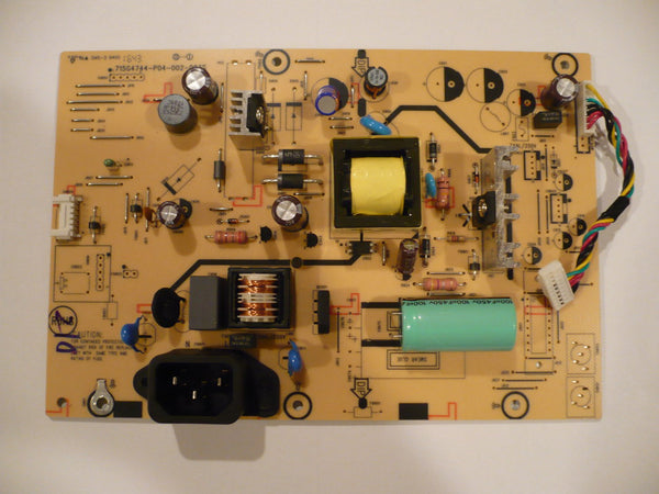 HP W2081D MONITOR POWER SUPPLY BOARD 715G4744-P04-002-003S