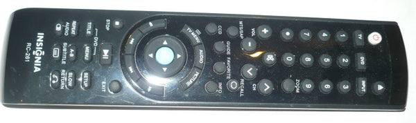 INSIGNIA RC-261 ORIGINAL TV REMOTE CONTROL
