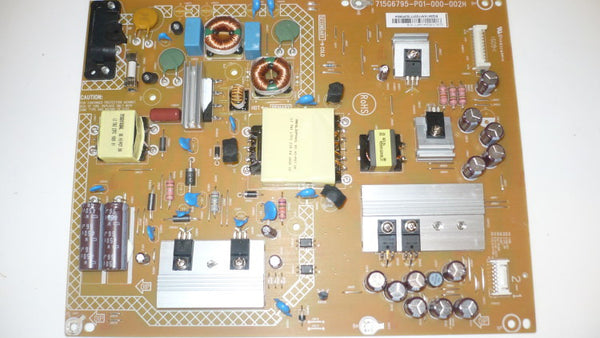 NEC E425 TV POWER SUPPLY BOARD PLTVEQ341XAF7 / 715G6795-P01-000-002H
