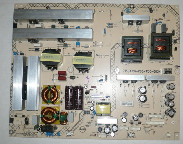 NEC P552 MONITOR POWER SUPPLY BOARD A2460AAX / 715G4716-P02-W30-003H