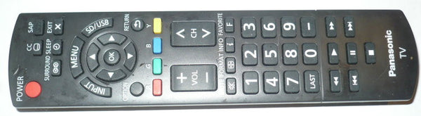 PANASONIC N2QAYB000706 ORIGINAL TV REMOTE CONTROL