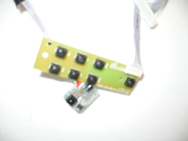 PROSCAN PLEDV2488A TV BUTTON AND IR BOARD 200-GJR-LE32190, 200.GJK-CX-2418A-KEY