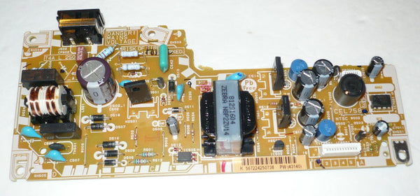 SANYO SLED1953W TV POWER SUPPLY BOARD CEL758A
