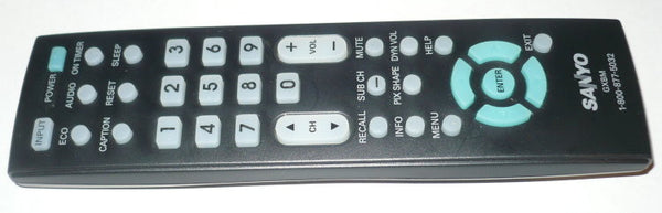 SANYO GXBM ORIGINAL TV REMOTE CONTROL