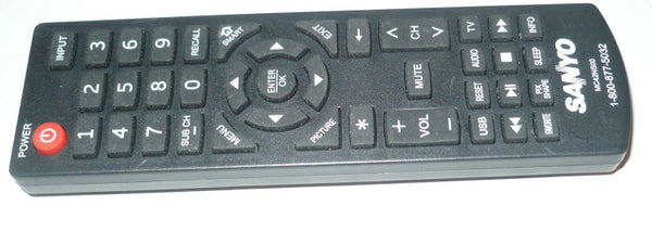 SANYO MC42NS00 ORIGINAL TV REMOTE CONTROL