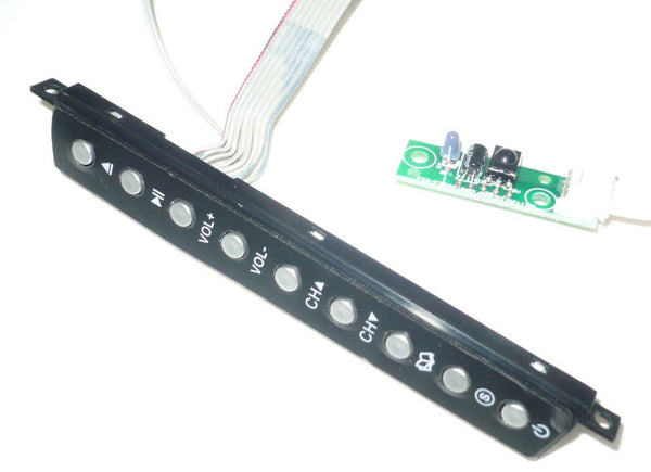 SCEPTRE E195BD TV BUTTON & IR BOARD 166D234C,