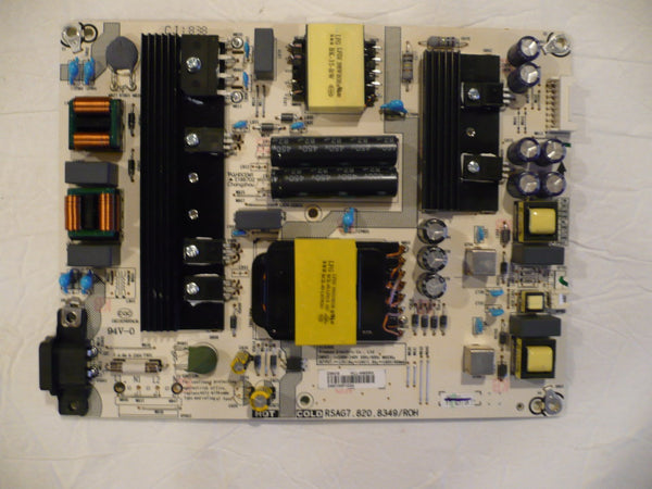 SHARP LC-58Q620U TV POWER SUPPLY BOARD 239418 / RSAG7.820.8349/ROH