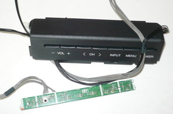 SHARP LC-70SQ15U TV BUTTON AND IR BOARD DUNTKF800FM53 / DUNTKG369FM01