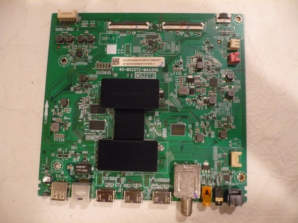 TCL 43S431 TV MAINBOARD 08-MS22T04-MA300AA / 40-MS22T2-MAA2HG