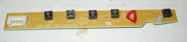 TSSI 20X11  MONITOR BUTTON AND IR BOARD   715G4453-K02-000-001S