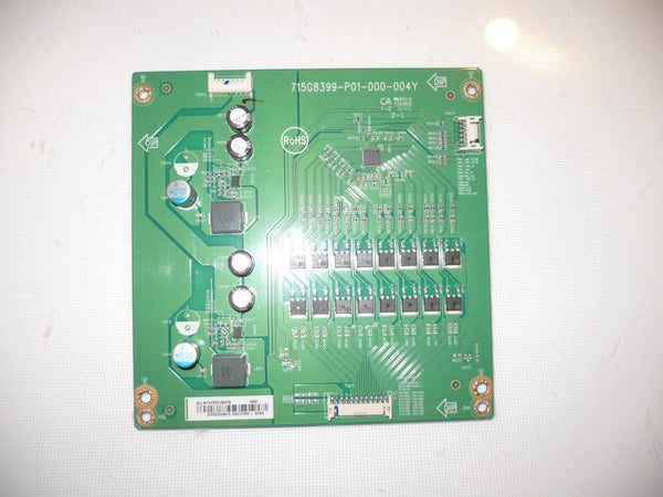 VIZIO E65-E1 TV LED DRIVER BOARD LNTVGY25GXAF9 / 715G8399-P01-000-004Y