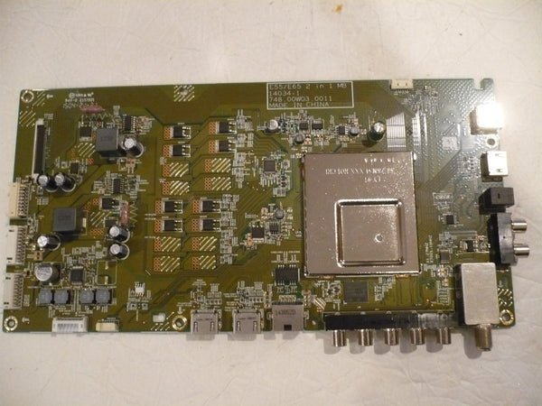 VIZIO E65X-C2 TV MAINBOARD 75.500W0.B001 / 48.00W03.0011