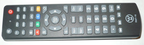 WESTINGHOUSE RMT-16 ORIGINAL TV REMOTE CONTROL
